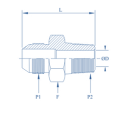 Male Connector jic .