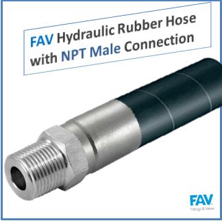 Hose with NPT Male Connection